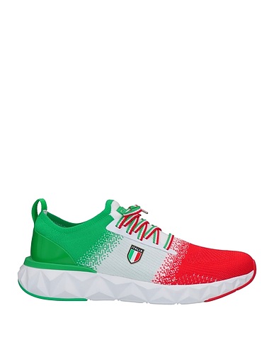 EA7 Sneakers Red Textile fibers