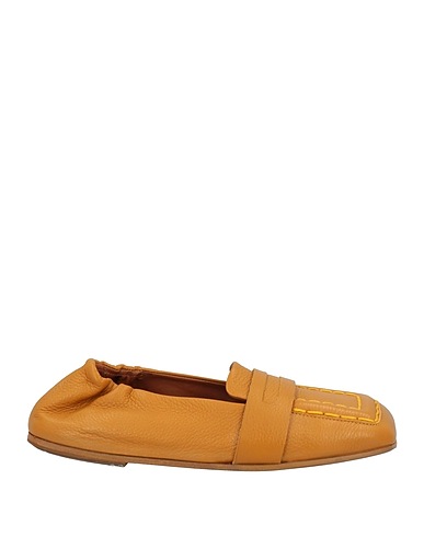 MARSÈLL Loafers Mustard Soft Leather