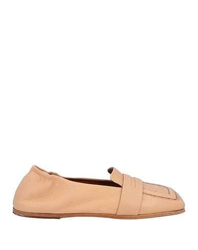 MARSÈLL Loafers Apricot Soft Leather