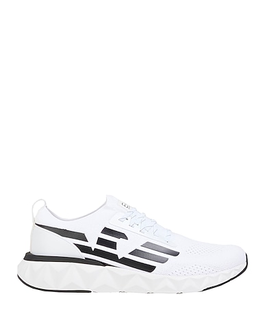 EA7 Sneakers Weiß Gewebefasern, Synthetisches Material