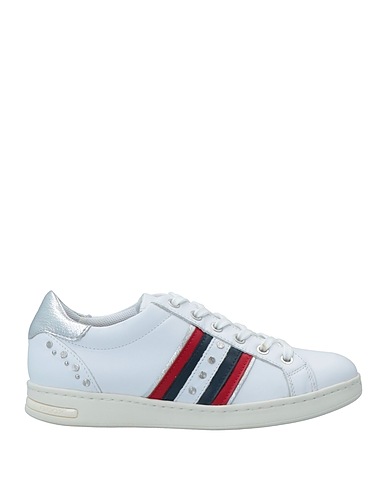GEOX Sneakers White Soft Leather