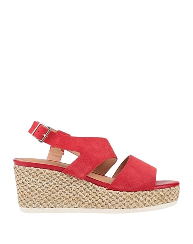 GEOX Espadrillas Rosso Pelle
