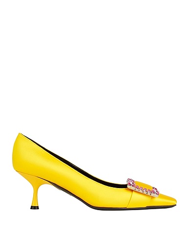 SERGIO ROSSI Pump Marigold Textile fibers