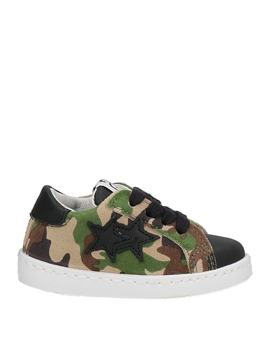 2STAR Sneakers Black Leather