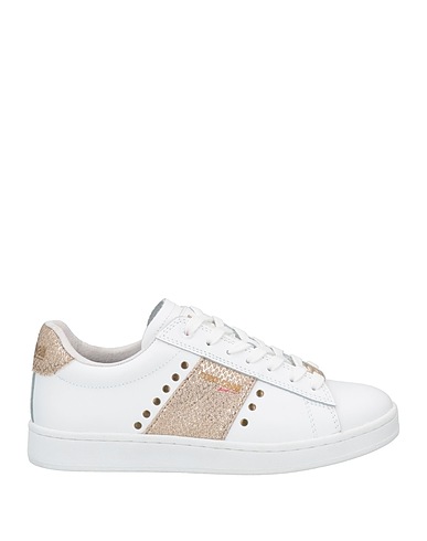 ROBERTO CAVALLI SPORT Sneakers Bianco Pelle, Fibre tessili