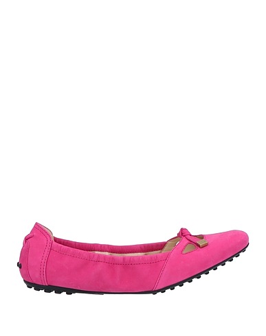 TOD'S Ballet flats Fuchsia Leather