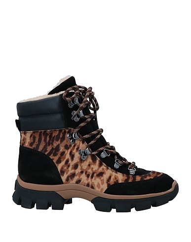 VERONICA BEARD Ankle boot Camel Soft Leather, Calffur