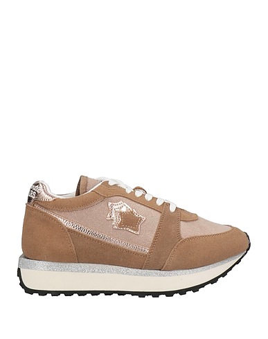 ATLANTIC STARS Sneakers Light brown Soft Leather