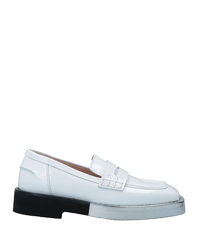 N°21 Loafers White Calfskin