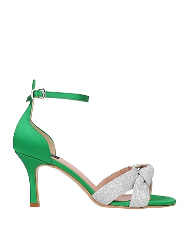 ISLO ISABELLA LORUSSO Sandals Green Textile fibres