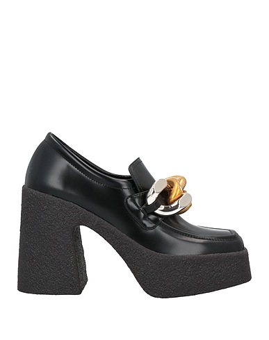 STELLA McCARTNEY Loafers Black Textile fibres