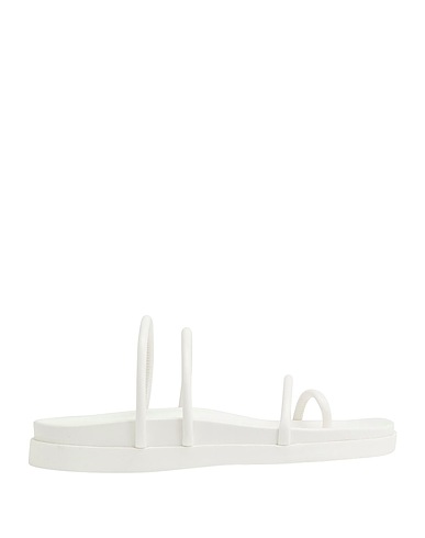 8 by YOOX Flip flops STRING FLIP FLOPS
 White 60% Polyester, 40% Polyurethane
