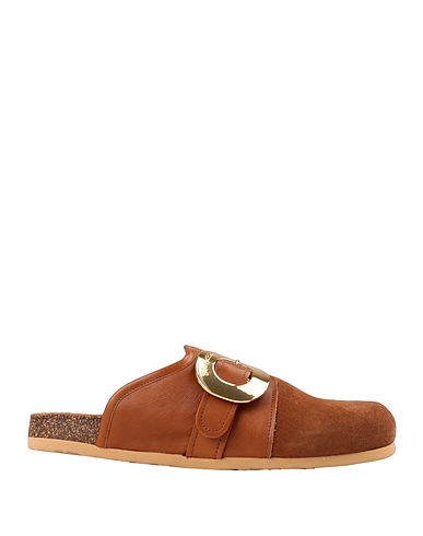 SEE BY CHLOÉ Mules and clogs Brown Leather