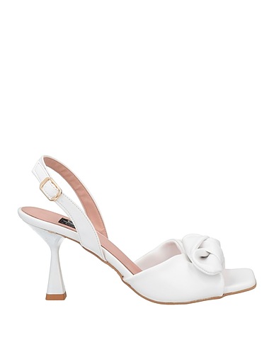 ISLO ISABELLA LORUSSO Sandals White Textile fibres