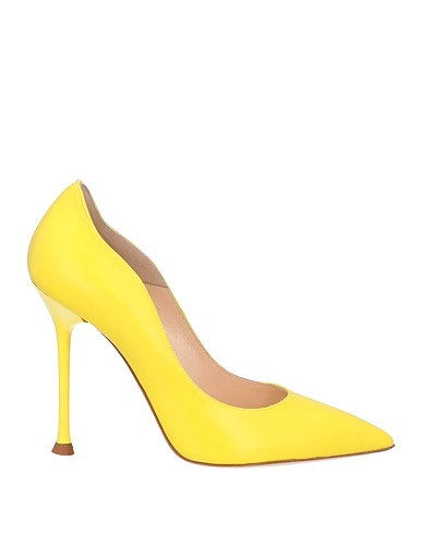 ISLO ISABELLA LORUSSO Escarpins Jaune Cuir