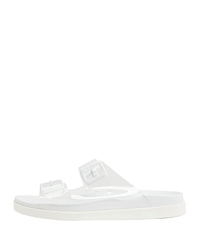 8 by YOOX Sandals Transparent 100% Polyurethane