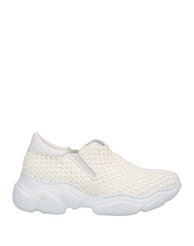 ANDÌA FORA Sneakers Off white Leather, Textile fibres