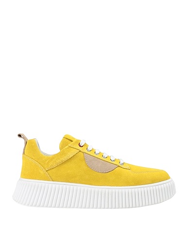 MAX&Co. Sneakers Pastel yellow Leather