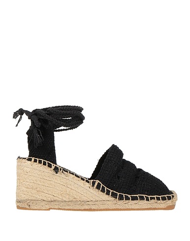 APEPAZZA Espadrilles Black Textile fibers