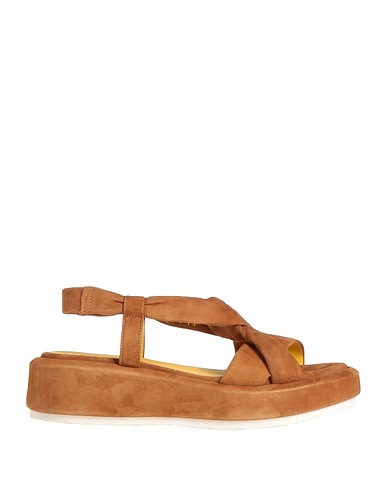 CALPIERRE Sandals Camel Leather
