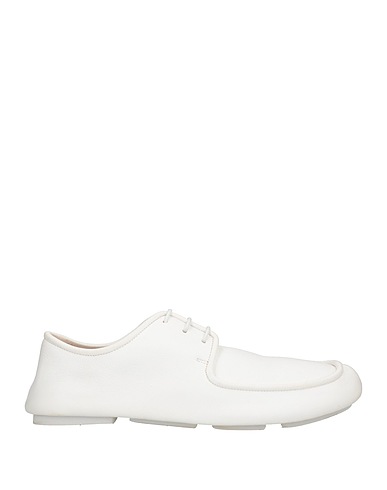MARSÈLL Laced shoes White Soft Leather