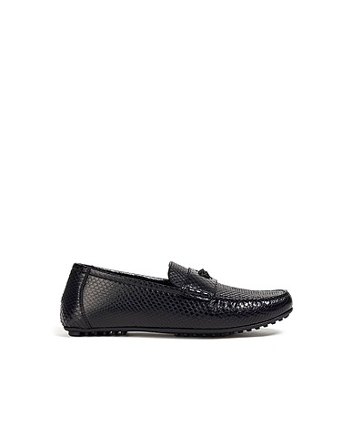 VERSACE Mokassins Schwarz Ayers
