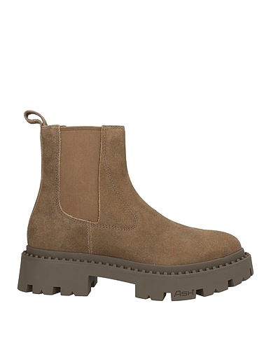 ASH Bottine Kaki Cuir