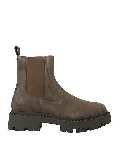 ASH Ankle boot Military green Leather