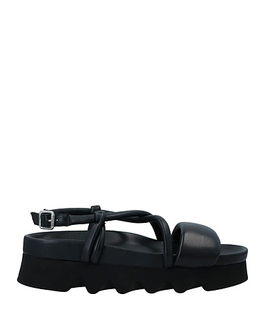 PATRIZIA BONFANTI Sandals Black Soft Leather