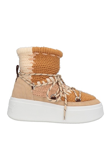 ASH Ankle boot Beige Textile fibres