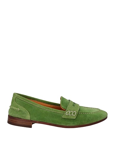CALPIERRE Mocassino Verde Pelle