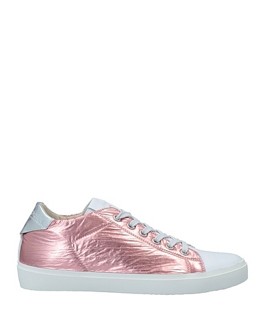 LEATHER CROWN Sneakers White Soft Leather