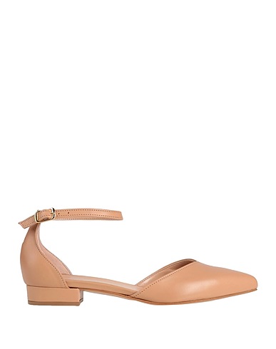 CALPIERRE Ballet flats Blush Calfskin