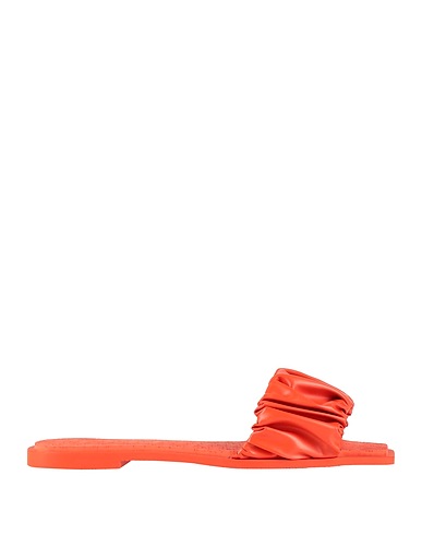SANTONI Sandals Tomato red Soft Leather