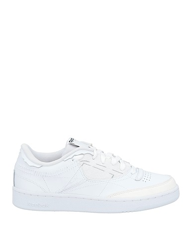 MAISON MARGIELA x REEBOK Sneakers Bianco Pelle, Fibre tessili
