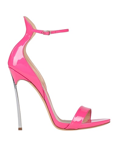 CASADEI Sandals Fuchsia Leather