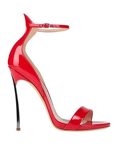 CASADEI Sandals Red Leather