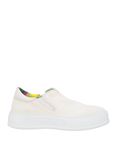 ANDÌA FORA Sneakers Off white Textile fibres, Soft Leather