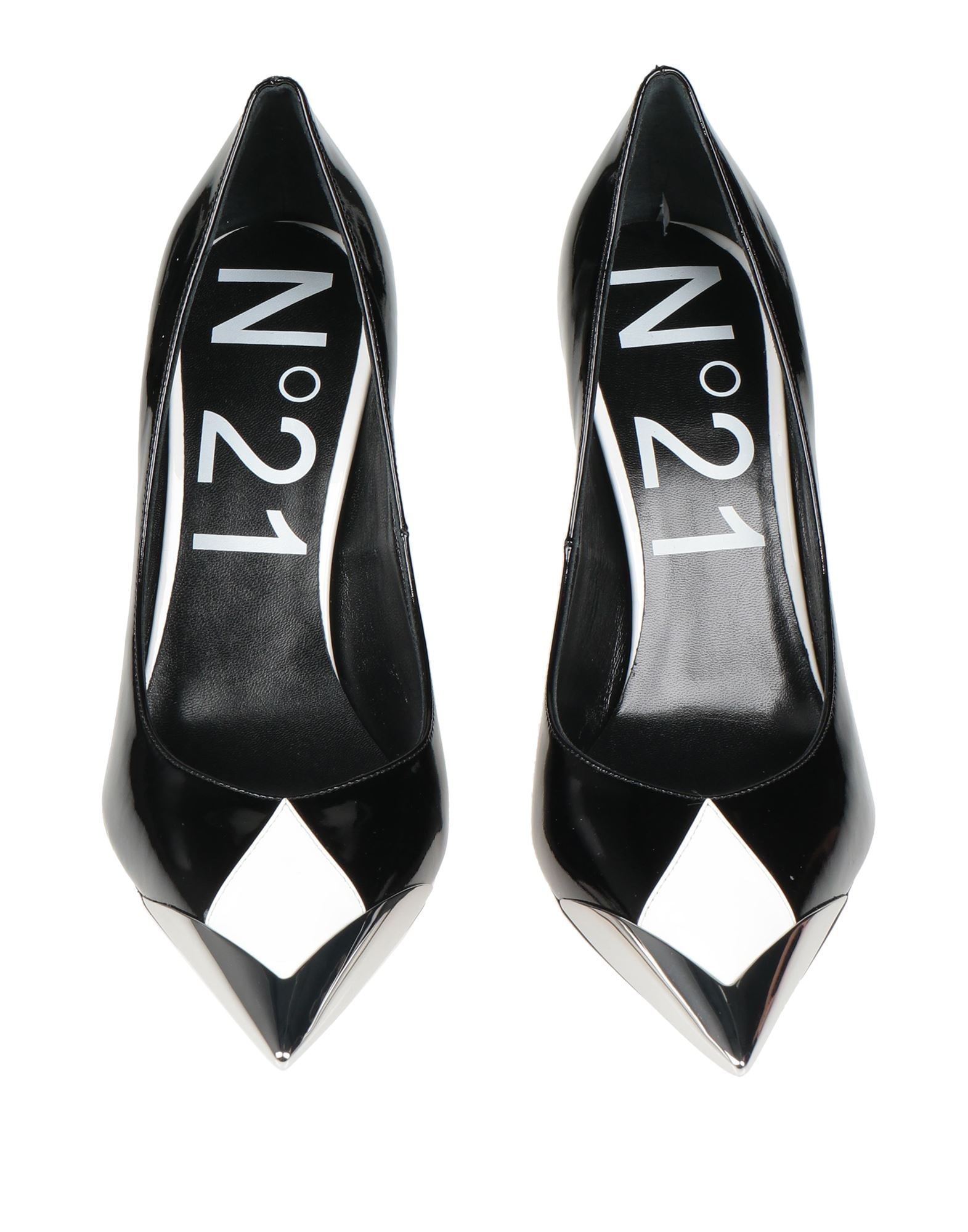 No°21 ヌメロヴェントゥーノ　パンプス ヌメロヴェントゥーノ N21 ヒールレス ポインテッドトゥ パンプス