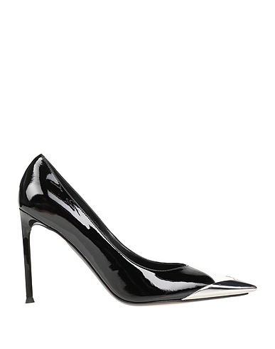 N°21 Court Black Soft Leather