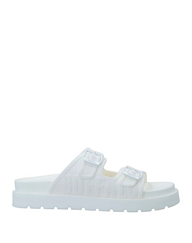 BUFFALO Sandals White Rubber