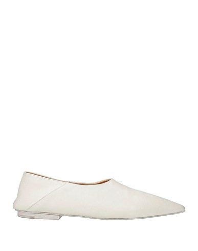 MARSÈLL Ballet flats White Soft Leather
