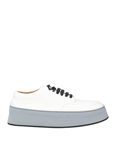 MARSÈLL Laced shoes White Leather