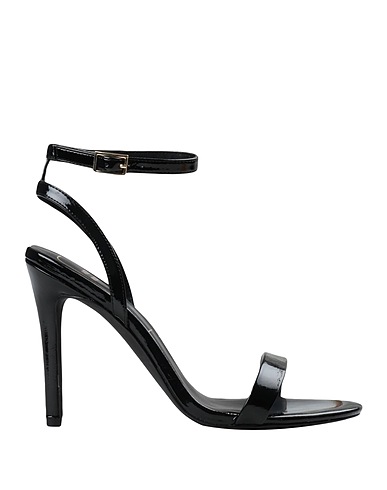 VERO MODA Sandals Black 100% Textile fibres