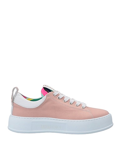 ANDÌA FORA Sneakers Blush Textile fibres, Soft Leather
