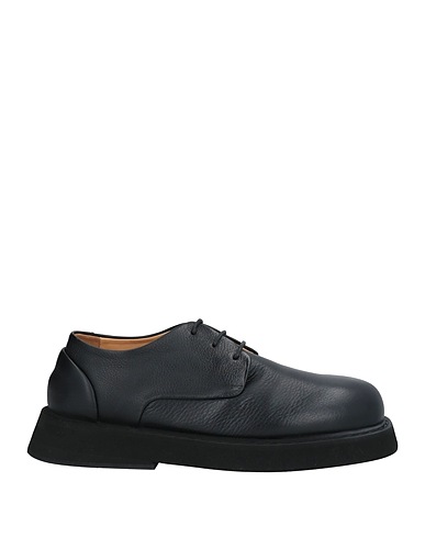 MARSÈLL Laced shoes Black Soft Leather