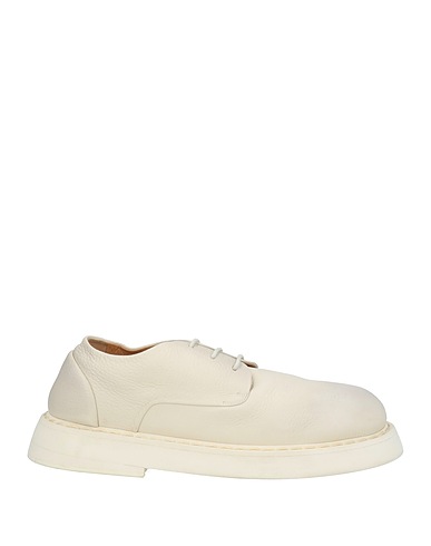 MARSÈLL Laced shoes Ivory Soft Leather
