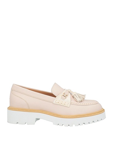 HOGAN Loafers Beige Soft Leather