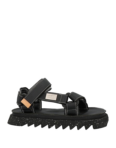 MARSÈLL x SUICOKE Sandals Black Leather