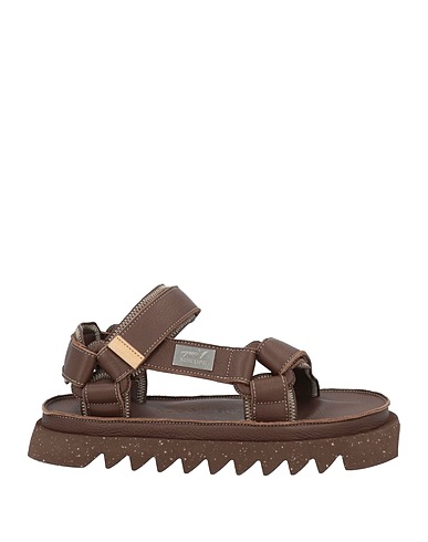 MARSÈLL x SUICOKE Sandals Chocolate brown Leather